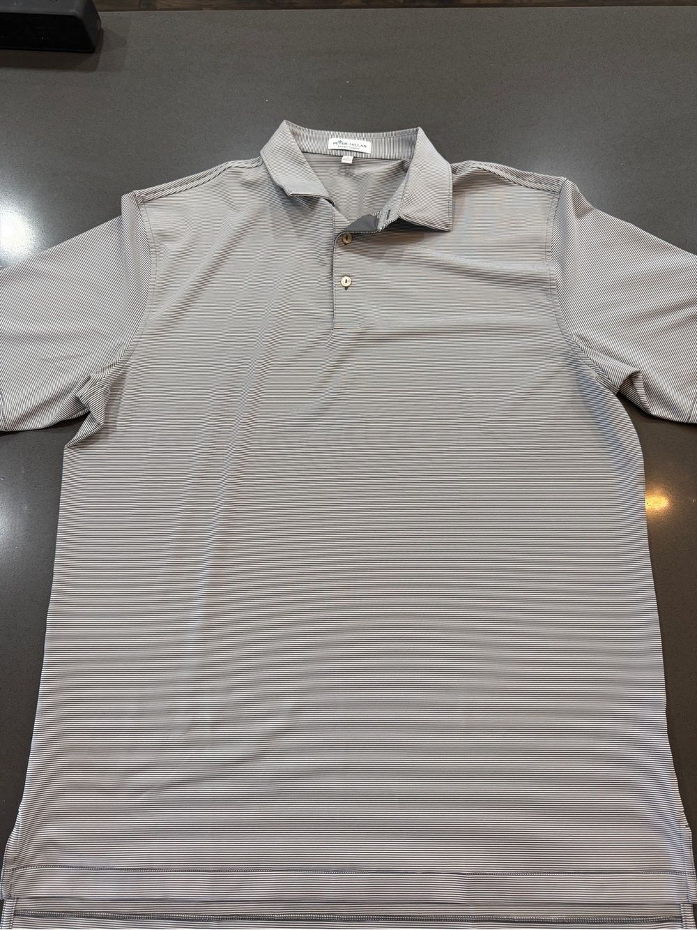 Rhoback The Moneyline Performance Polo Men’s Medium Navy Betting Odds Golf